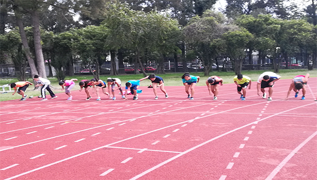 Entrenamiento de atletismo